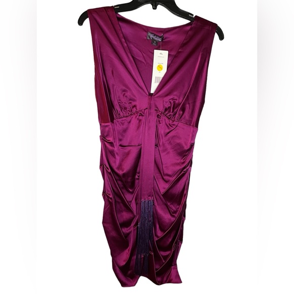 Hale Bob Silk Dress with Tassels - Picture 3 of 8